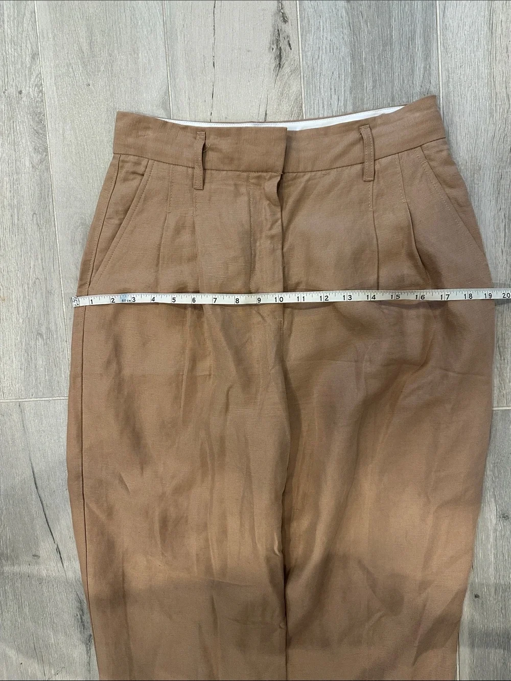 Aritzia Wilfred The Effortless Pant Linen regular length